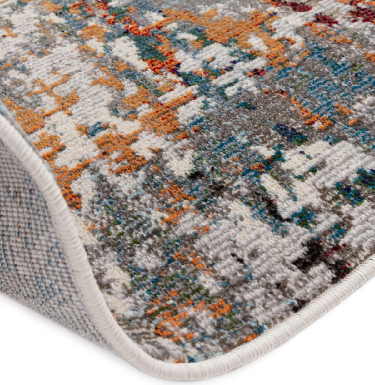 TEPPICH modern Flachgewebe OURAL Mehrfarbig 120 x 170 cm - Multicolor, Textil (120/170cm) - Novatrend