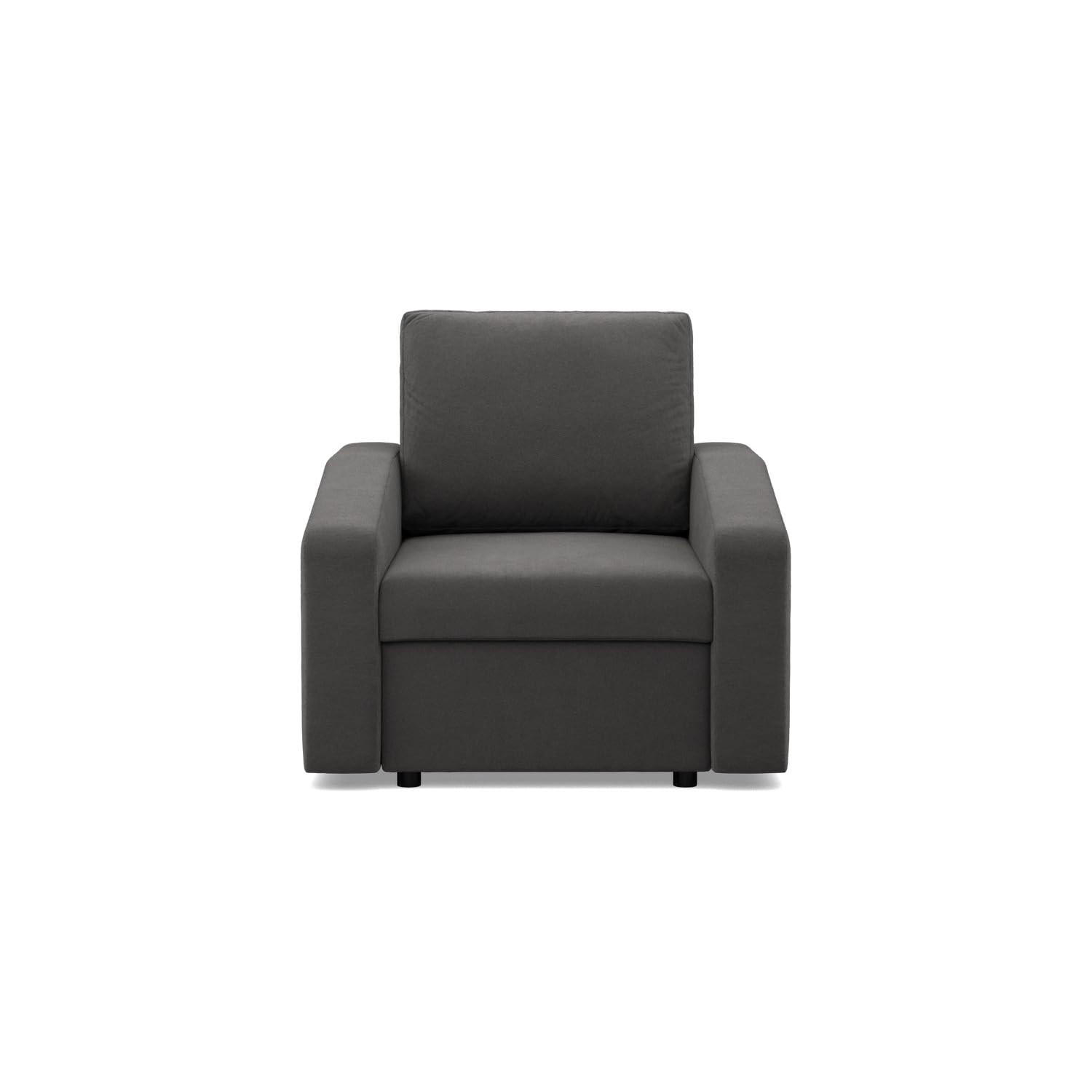 LOUNGESESSEL NEO, Grau - Grau, Textil (83/85/92cm) - Mebligo