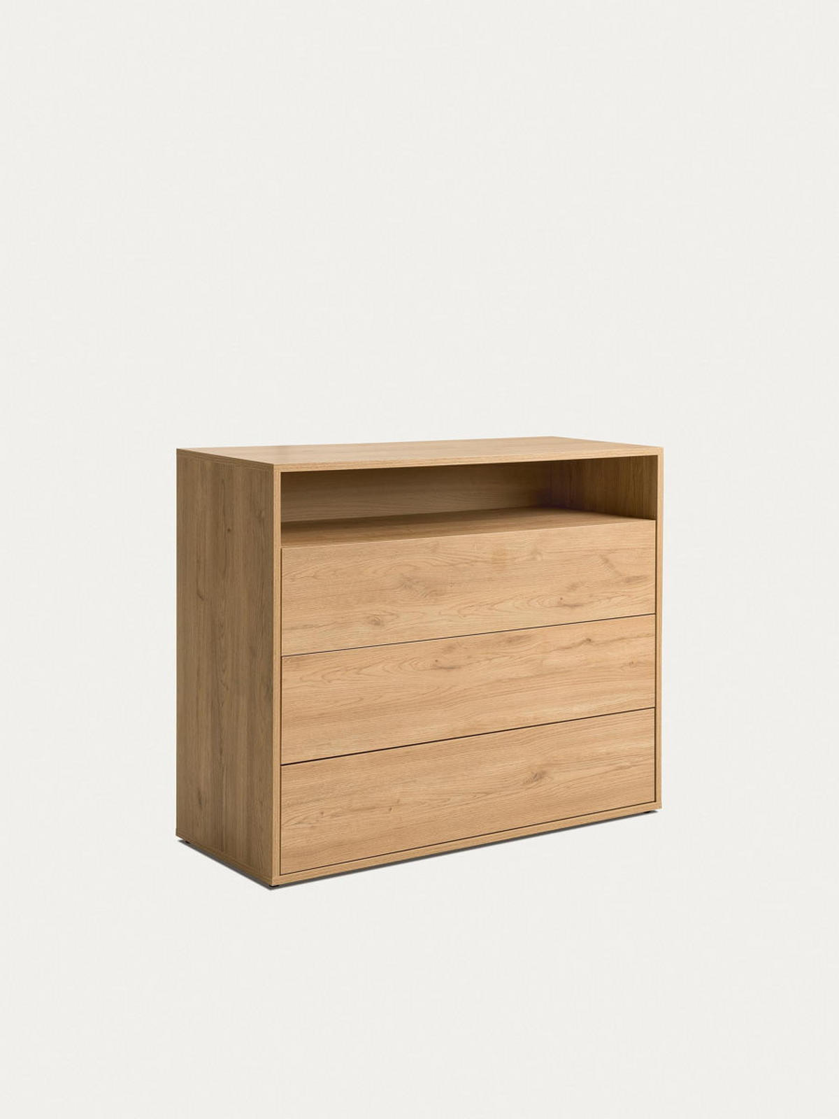 KOMMODE Hegas Natur 103.5 cm x 83.8 cm - Braun, Holzwerkstoff (103/83/40cm) - Kenay Home