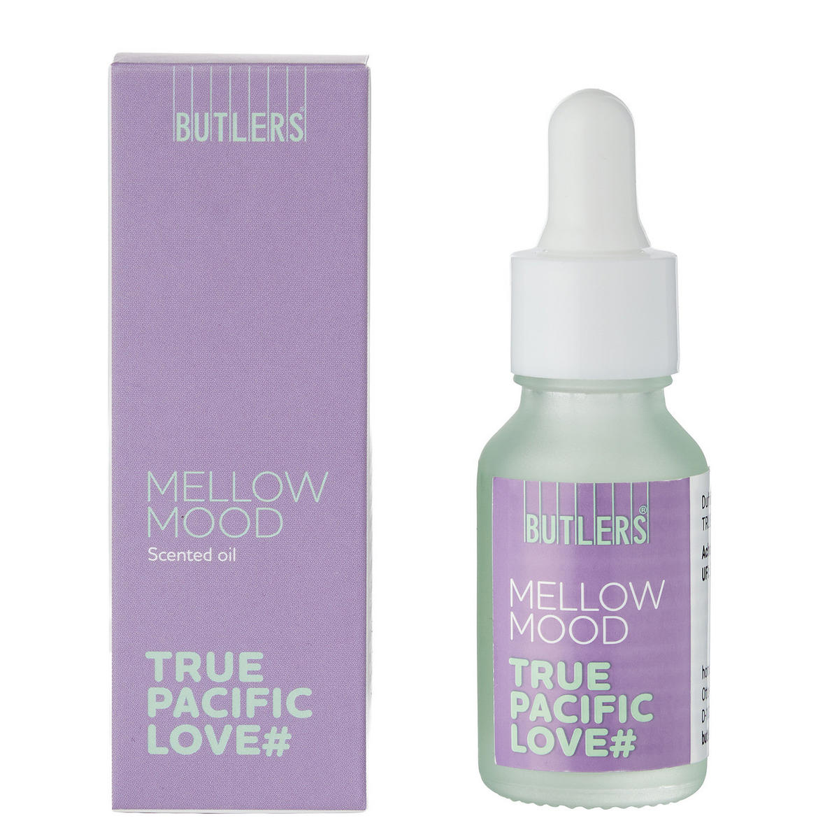 DUFTÖL Mellow Mood True Pacific Love - Mintgrün, Glas (3/9/3cm) - Butlers
