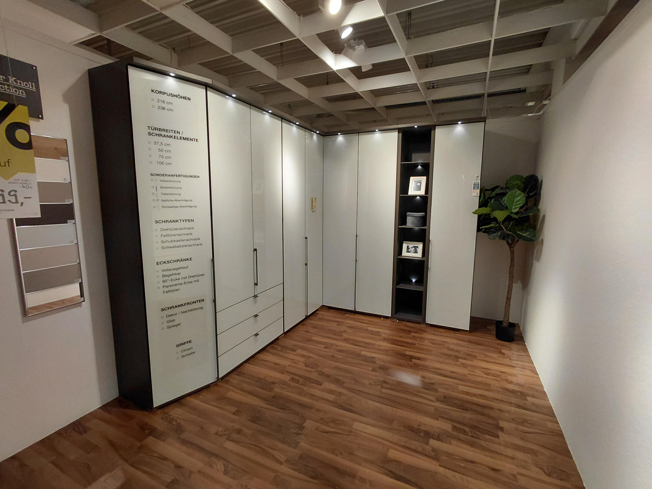 Eckkleiderschrank MILANO - Dieter Knoll
