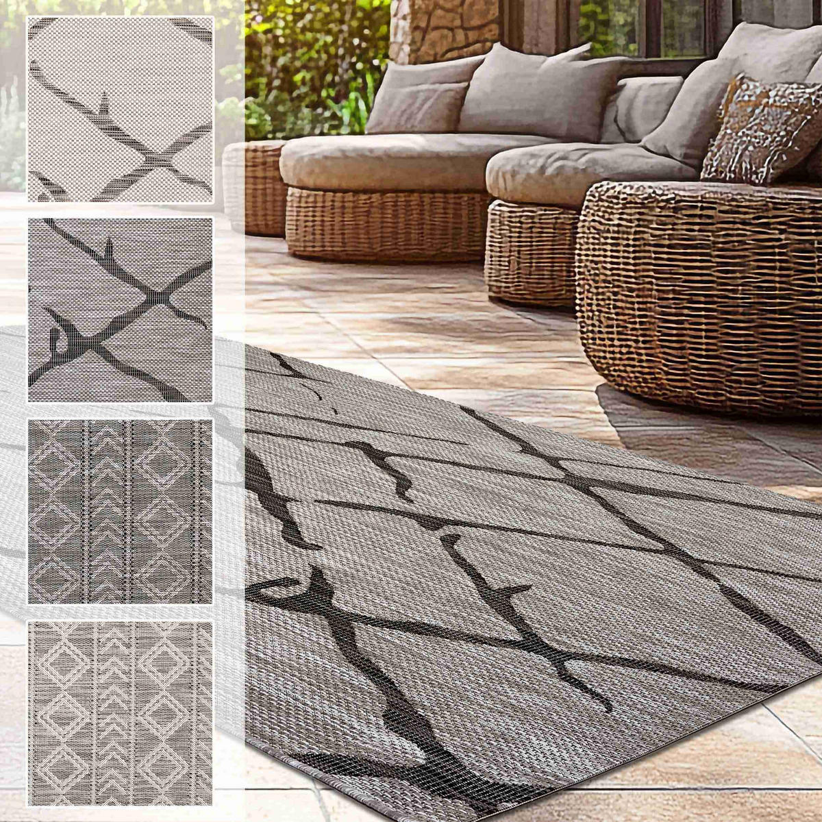 KURZFLORTEPPICH SYDNEY - Hellgrau, Textil (160/230cm) - Astra