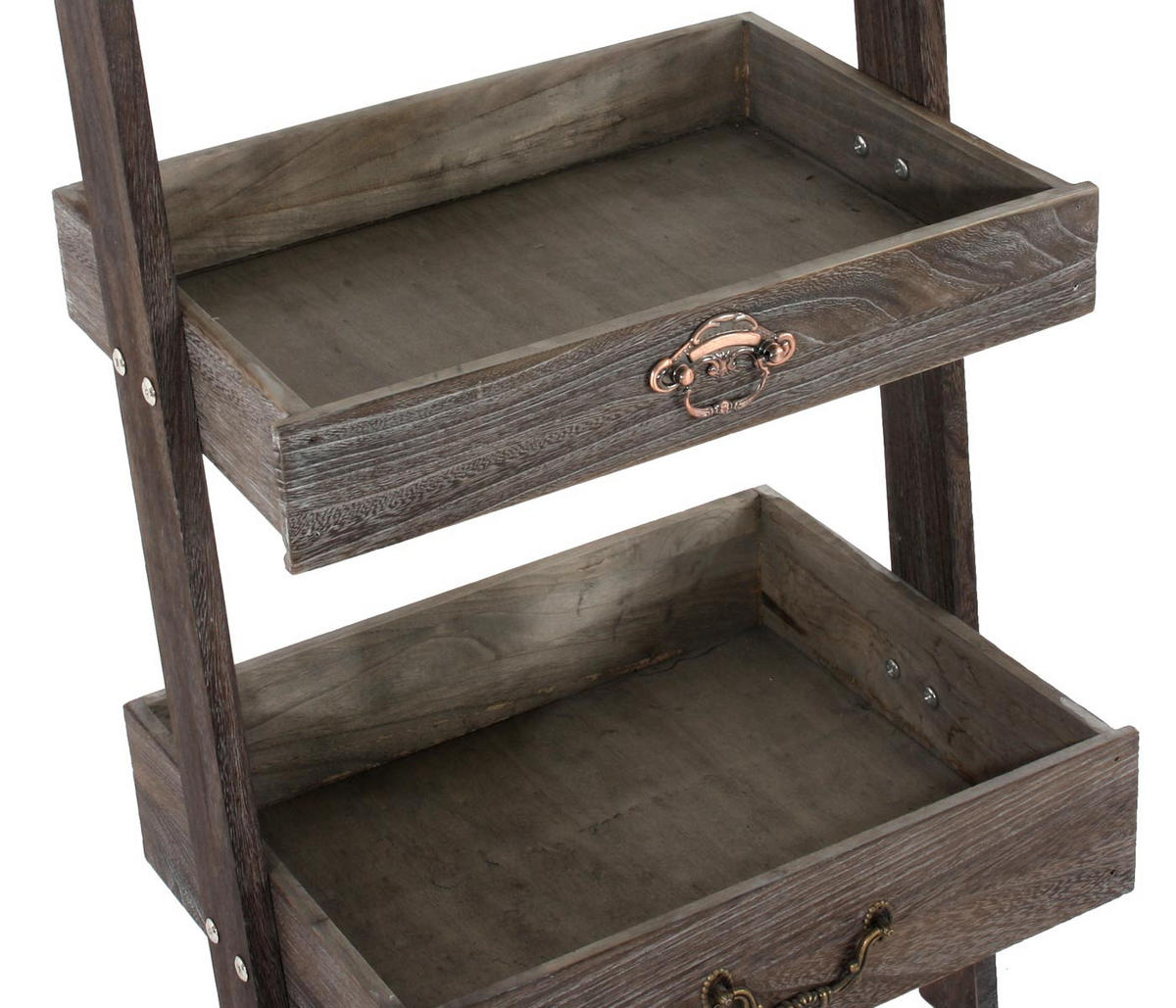 PFLANZREGAL BLUMENSTÄNDER Braun - Braun, Holz (43/169/32cm) - MCW