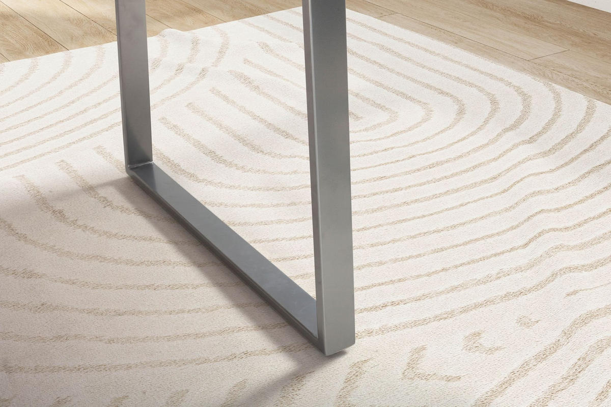 SCHREIBTISCH Massivholz Baumkante Chromgestell Handarbeit TARN, Goldbraun-Chrom 180x90x76 cm - Chromfarben/Braun, Holz/Metall (90/180/76cm) - KADIMA DESIGN
