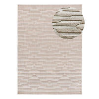 VINTAGE-TEPPICH Beige Element 77/150 cm - Beige, Naturmaterialien/Textil (77/150cm) - Atticgo