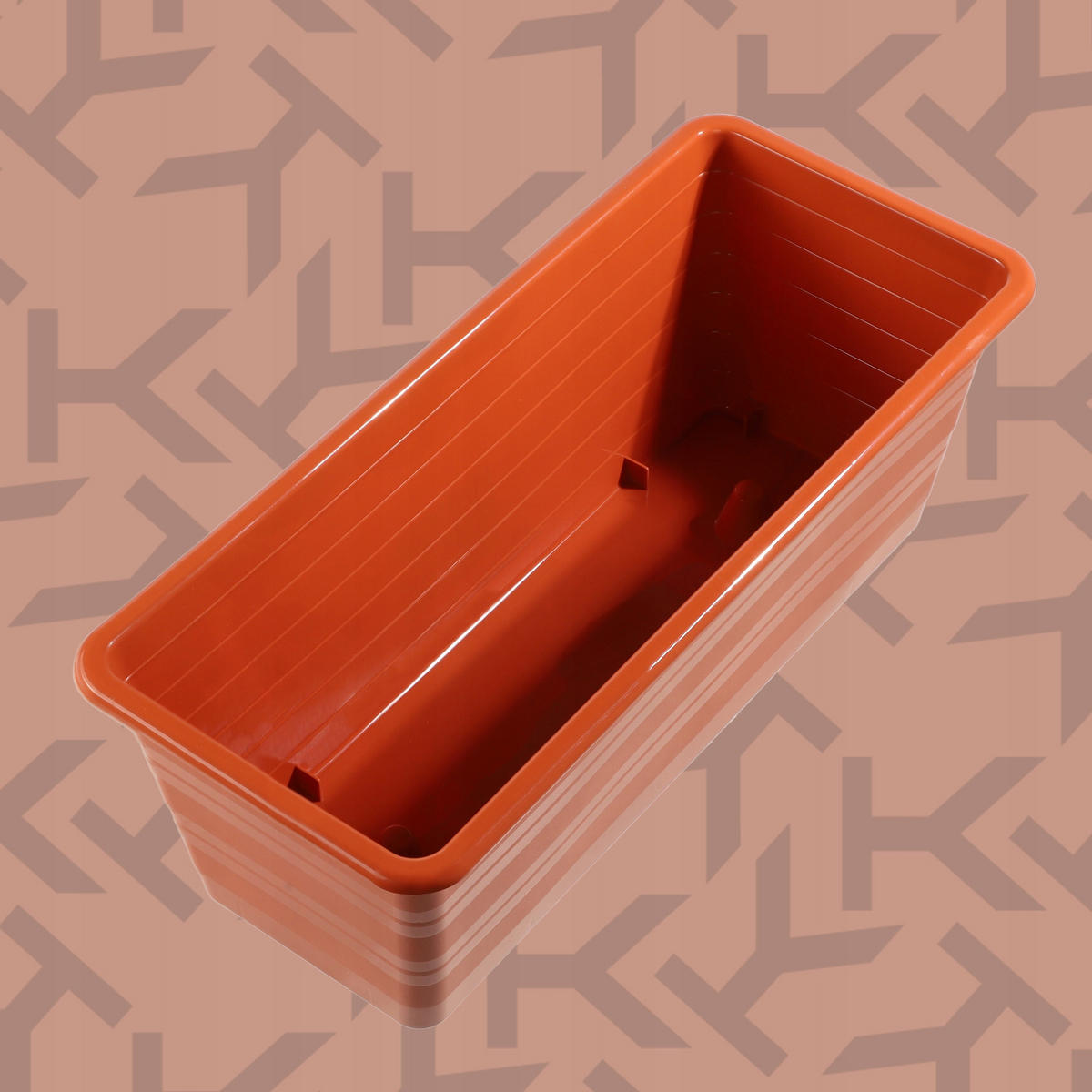 BALKONTOPF 40 cm, Terrakotta - Terra cotta, Kunststoff (17/40cm) - KADAX
