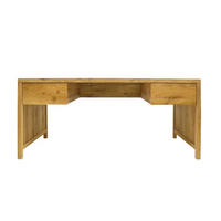 SCHREIBTISCH mit Schubladen aus Massivholz DAVOS II - Eichefarben, Holz (75/170/75cm) - Rawood Furniture