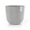 BLUMENTOPF mit Wasserreservoir Oslo 45/39,4 cm Hellgrau - Hellgrau, Kunststoff (45/39.4cm) - Ecopots