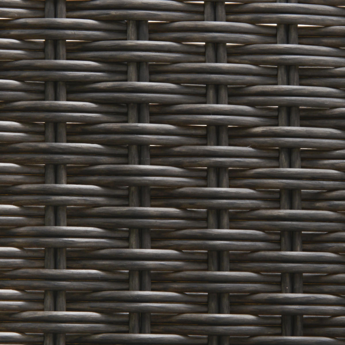 SCHAUKELSTUHL, Polyrattan+Metall, Braun+Cremeweiß, 66 x 88 x 98 cm - Braun, Kunststoff (88/98/66cm) - Outsunny