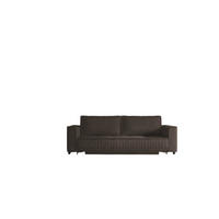 SCHLAFSOFA Juna - Braun, Holzwerkstoff/Textil (230/86/85cm) - Fun Möbel