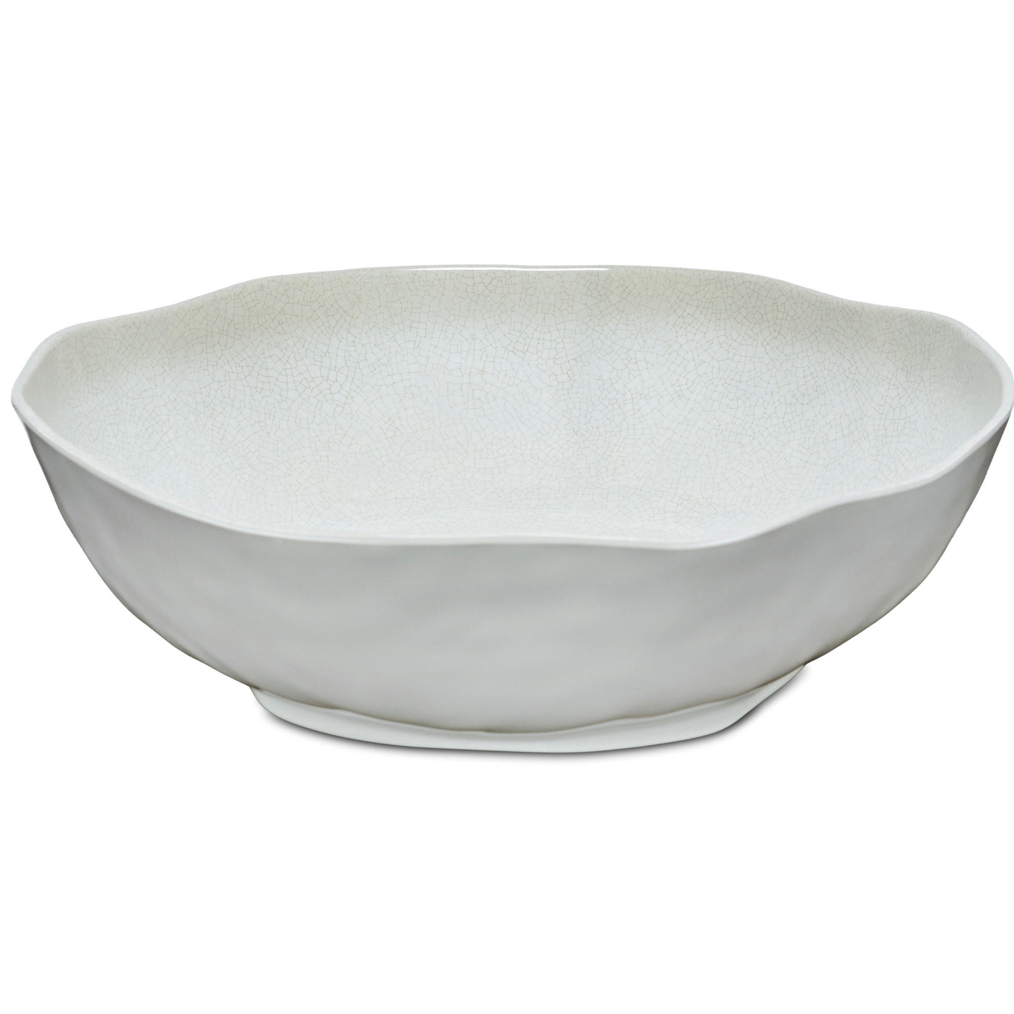 SCHÜSSEL / Salatschüssel Ø 36 cm Atmosfera Taube - Currygelb, Kunststoff (21cm)