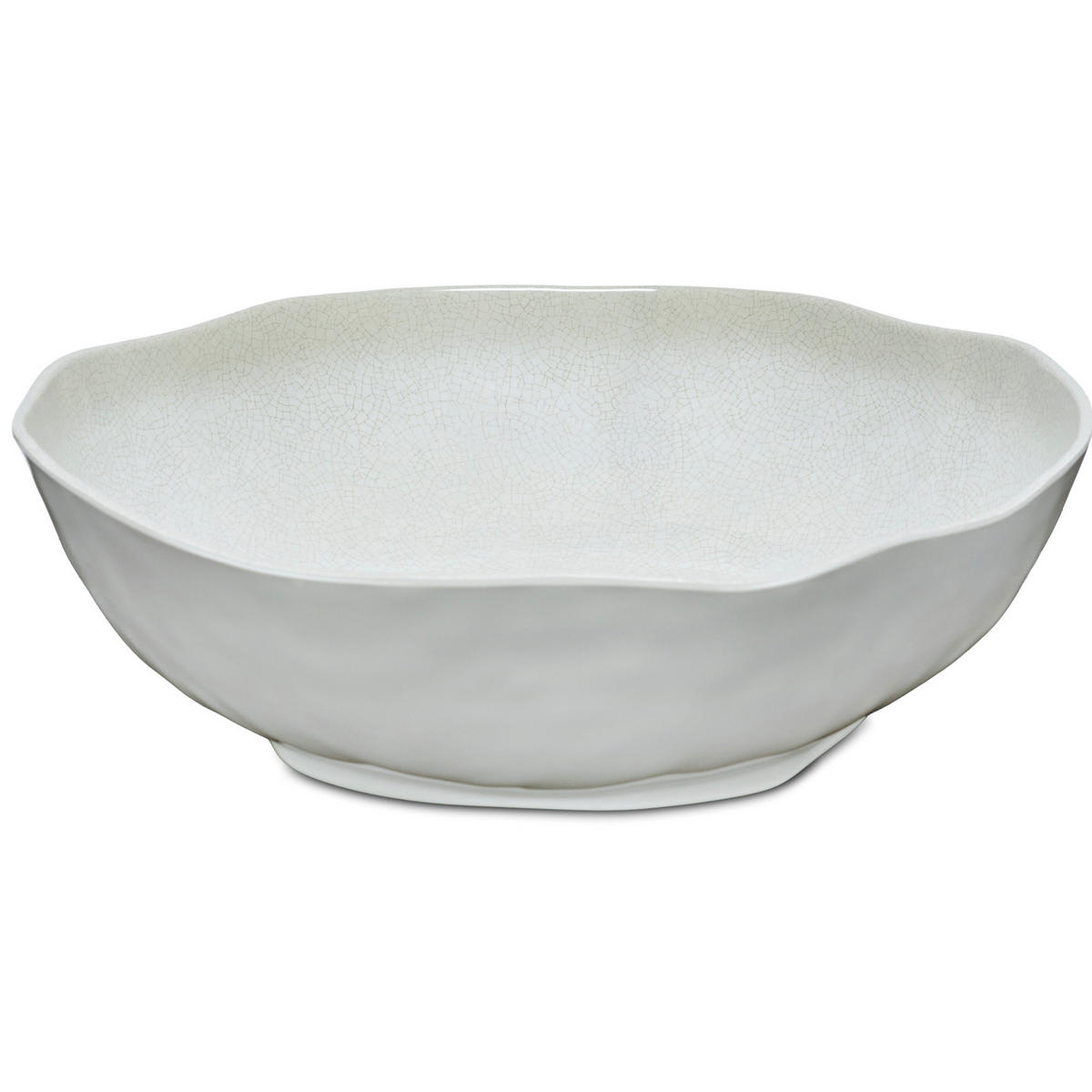 SCHÜSSEL / Salatschüssel Ø 36 cm Atmosfera Taube - Currygelb, Kunststoff (21cm)
