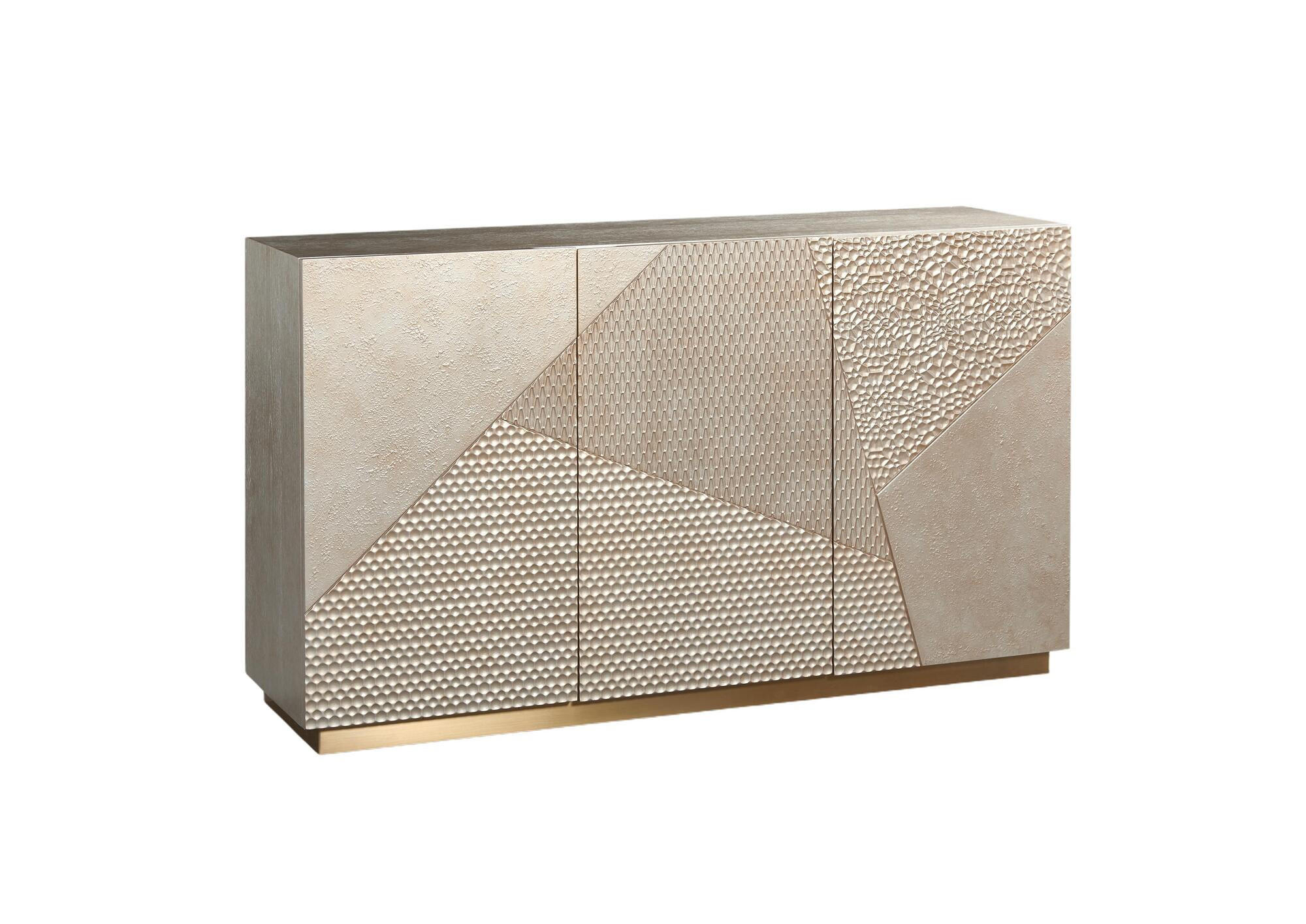 SIDEBOARD STILIG Gold 150x40x86 cm - Goldfarben, Holzwerkstoff (150/86/40cm) - FURNLUX