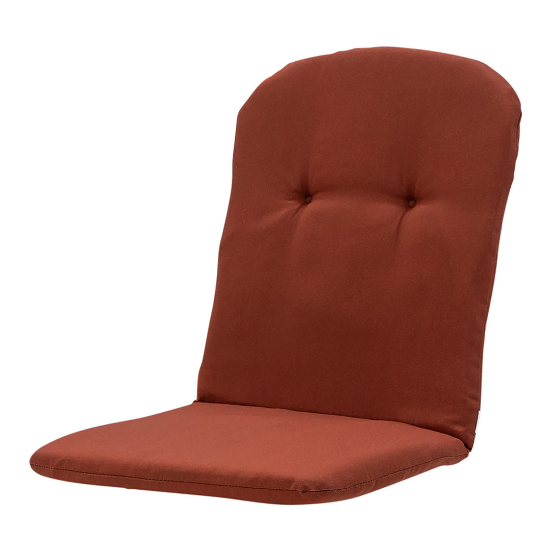 GARTENSTUHLKISSEN Panama 96/45 cm 4er-Set - Rot, Textil (96/5/45cm) - Madison