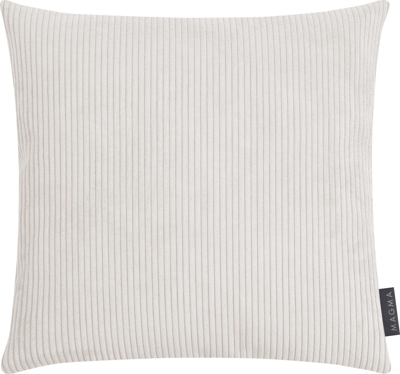 KISSENHÜLLE Inga Cord Look - Naturfarben, Textil (50/50cm) - Magma Heimtexx