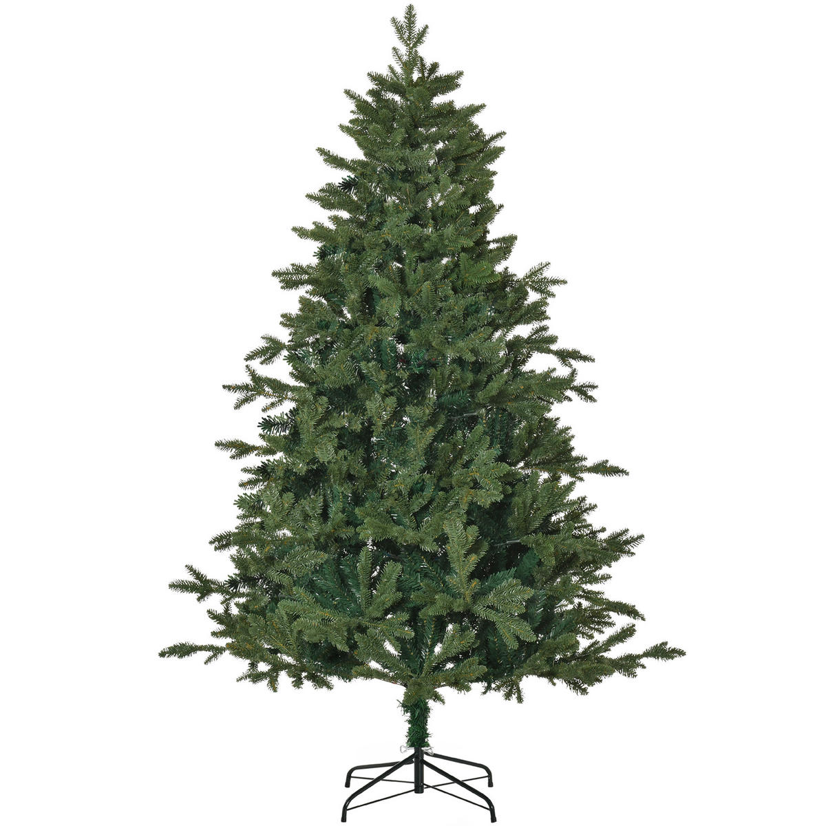 WEIHNACHTSBAUM DE-41567 180 cm, 748 Spitzen, 3 Blätterformen - Grün, Kunststoff (180cm) - ComfortXL