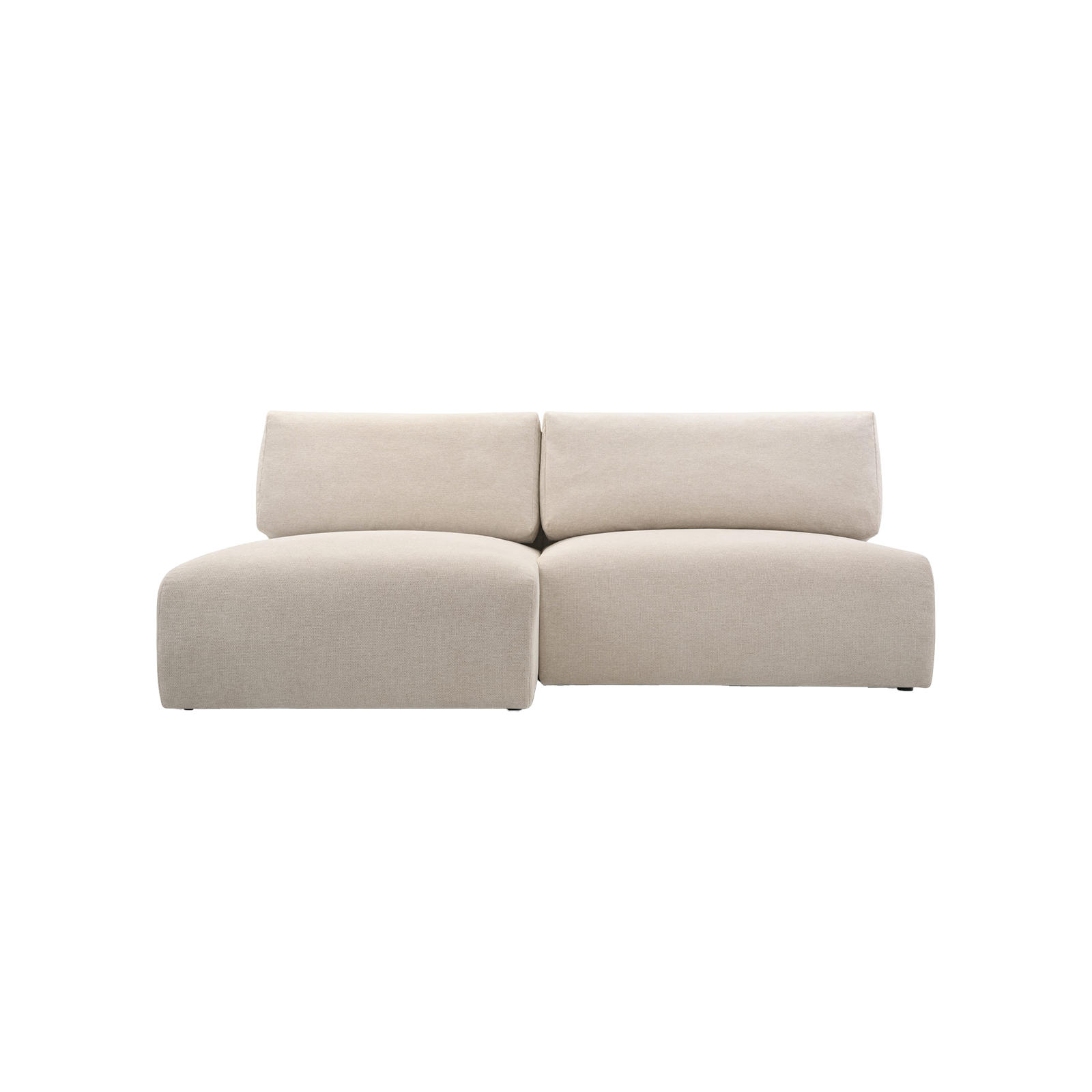 ECKSOFA Ripley mit Schlaffunktion, Beige - Beige, Textil (223/150cm) - Fedve