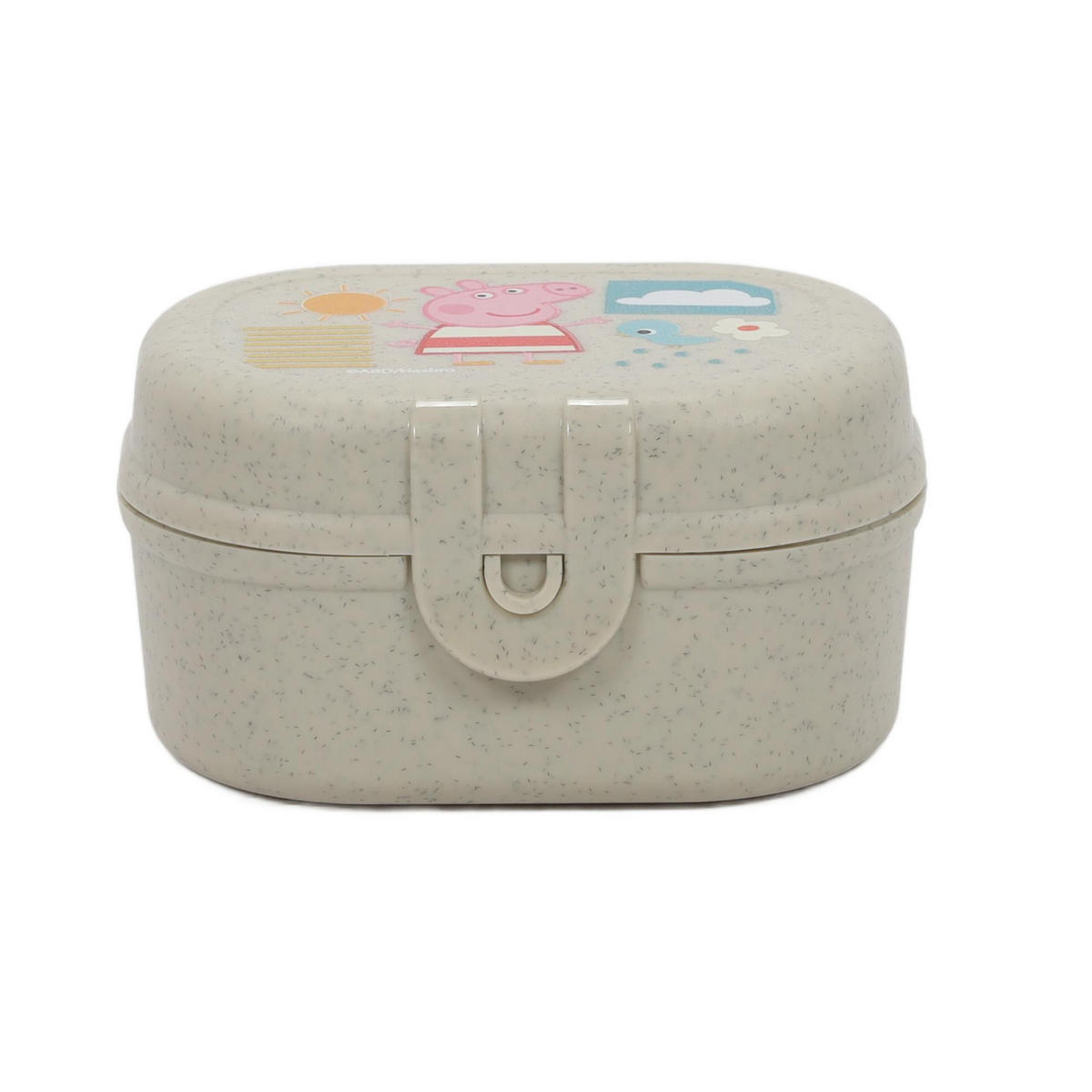 SNACKBOX Peppa Pig Pascal Mini - Beige, Kunststoff (7/5.2/9.6cm)