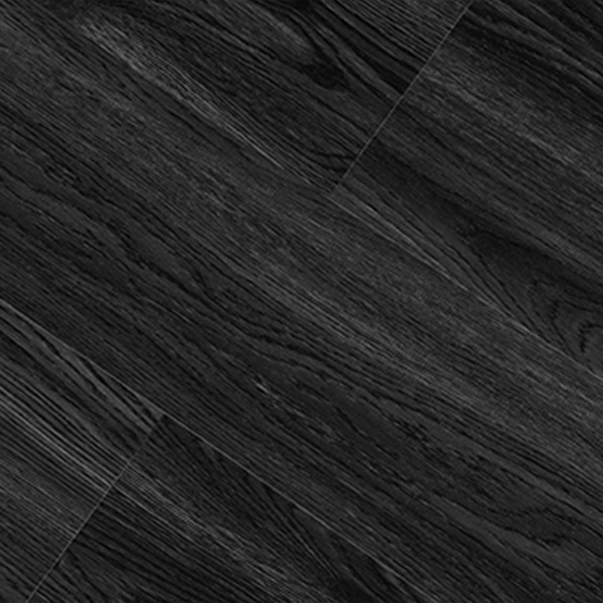 GOLVBELÄGGNING mörkgrå trälook självhäftande PVC 5 m² - Antracit, Sten/Plast (1.8/91/15cm) - Relaxdays