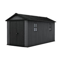 GARTENHAUS Newton - Grau, Kunststoff (230/246/476cm) - Keter
