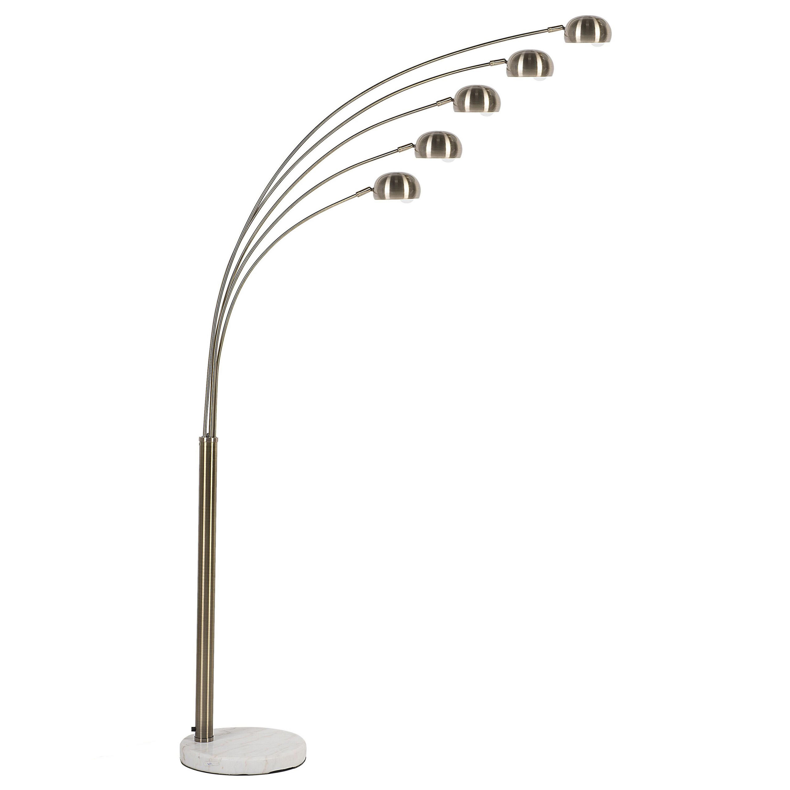 STEHLAMPE Flinders 100/100/212 cm - Goldfarben, Metall (100/100/212cm) - Beliani