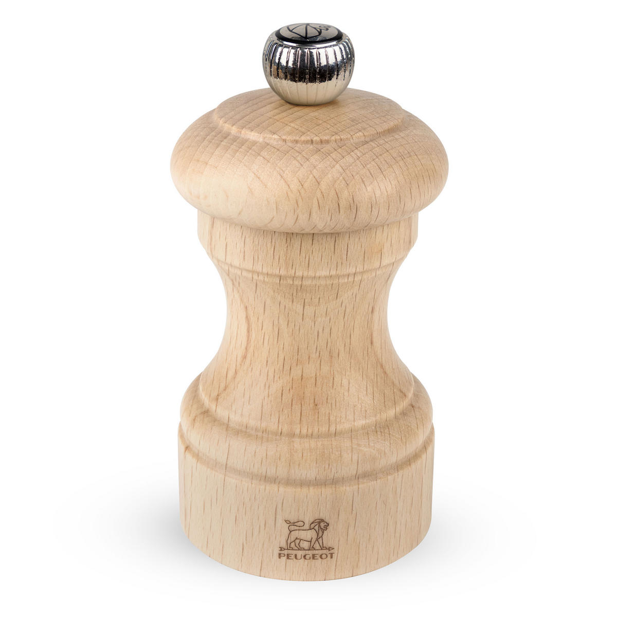 PFEFFERMÜHLE Bistro 10cm Buchenholz Natur Stahlmahlwerk - Braun, Holz (5.3/10/5.3cm) - PEUGEOT