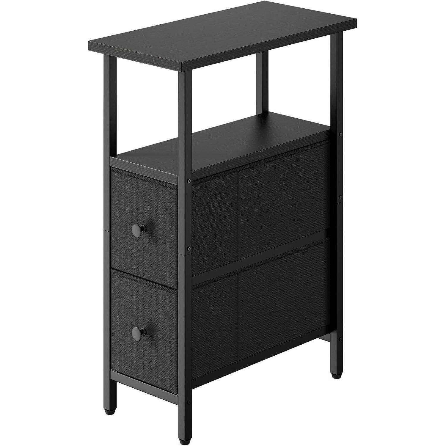 XXXLutz Beistelltisch Schwarz 20x60x40 cm