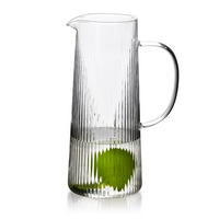 WASSERKRUG Modern Kitchen transparent 9.5/8/23 cm Glas - Transparent, Glas (1.3L) - Mondex