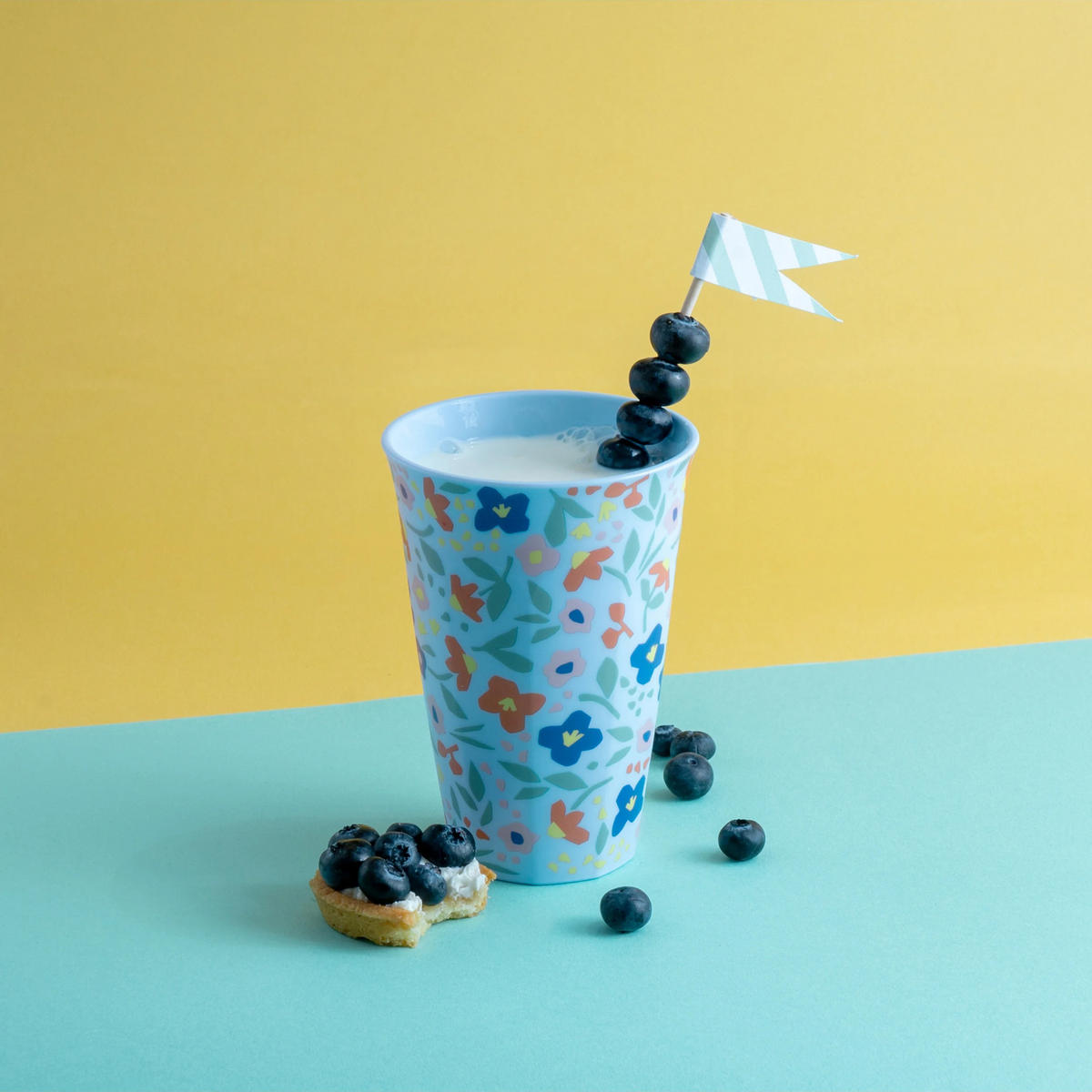 BECHER Nora 450 ml - Multicolor, Kunststoff (450L)