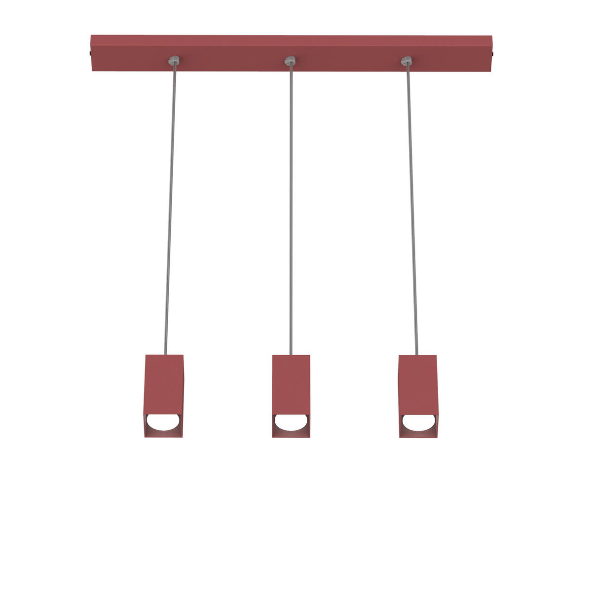 HÄNGELEUCHTE - Rot, Metall (6/50/6cm) - Lumicom