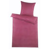 MIKROFASER-BETTWÄSCHE 135x200 Super softer Bettbezug aus 100% Polyester, Bettbezüge Bordeaux Rot Muster - Bordeaux, Textil (135/200cm) - Carpe Sonno