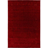 WOLLTEPPICH Jamal Rot 160x230 cm - Rot, Textil (160/230cm) - benuta Nest