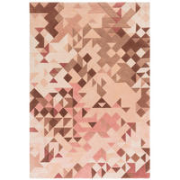 TEPPICH Moderner, handgetufteter für Wohn- und Schlafzimmer MYSTERIA Rosa 160 x 230 cm - Pink, Naturmaterialien (160/230cm) - Novatrend
