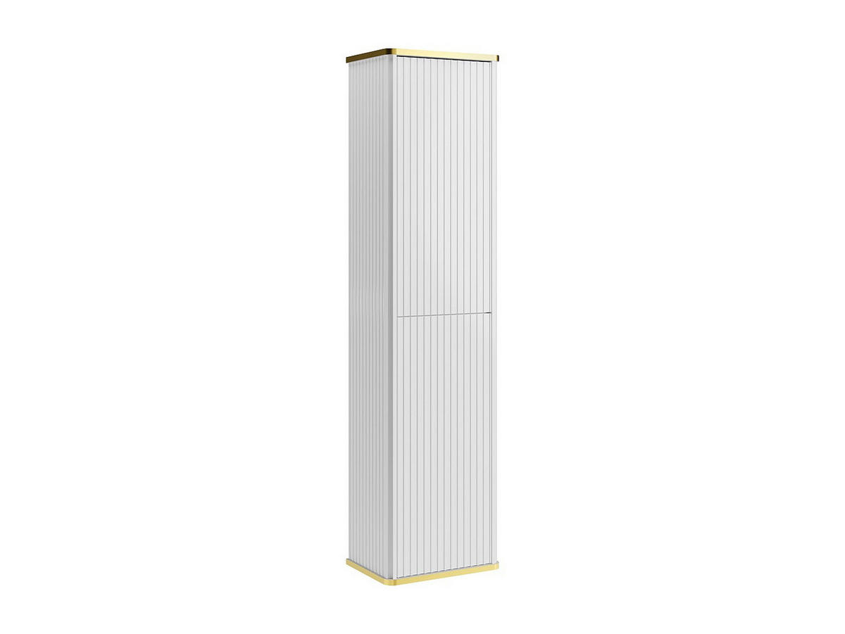 BADSCHRANK - 35 cm x 25 cm - Holz, Platte - Weiß - KELIZA - Weiß, Holz (35/140/25cm) - Vente-Unique