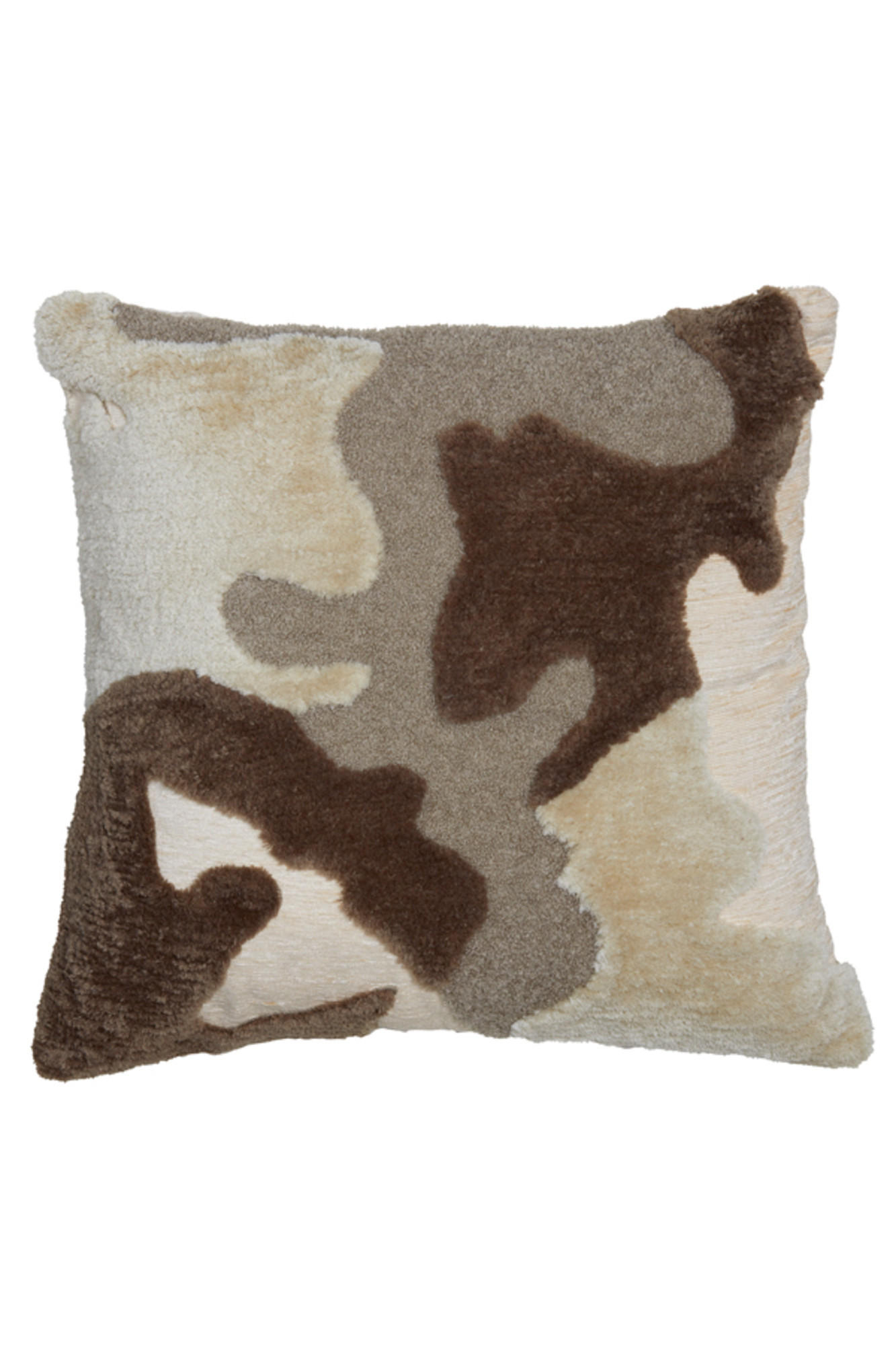 DEKOKISSEN Cetuno Braun 45/45/10 cm - Braun, Textil (45/45cm) - Light & Living