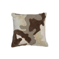 DEKOKISSEN Cetuno Braun 45/45/10 cm - Braun, Textil (45/45cm) - Light & Living