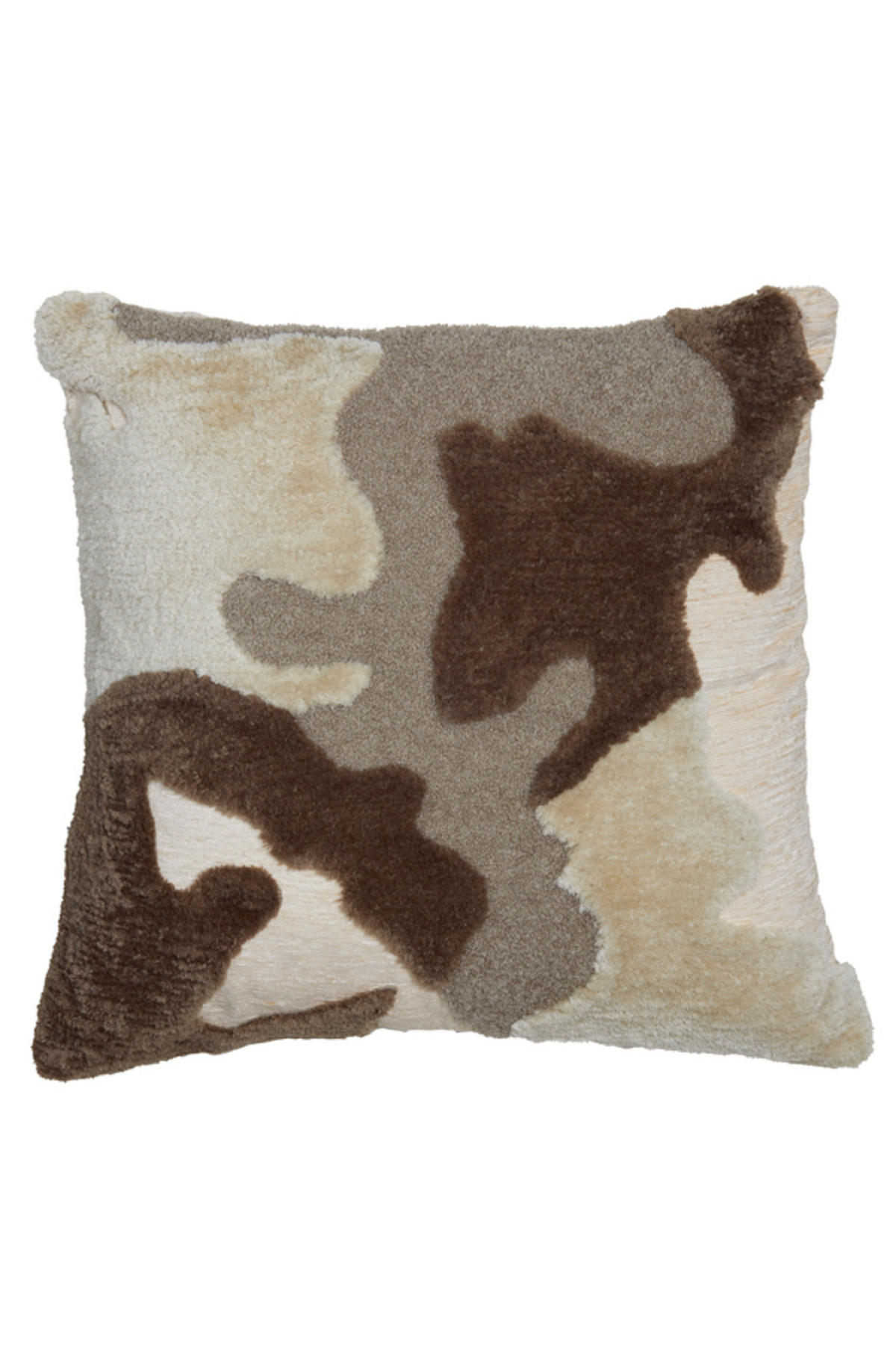 DEKOKISSEN Cetuno Braun 45/45/10 cm - Braun, Textil (45/45cm) - Light & Living
