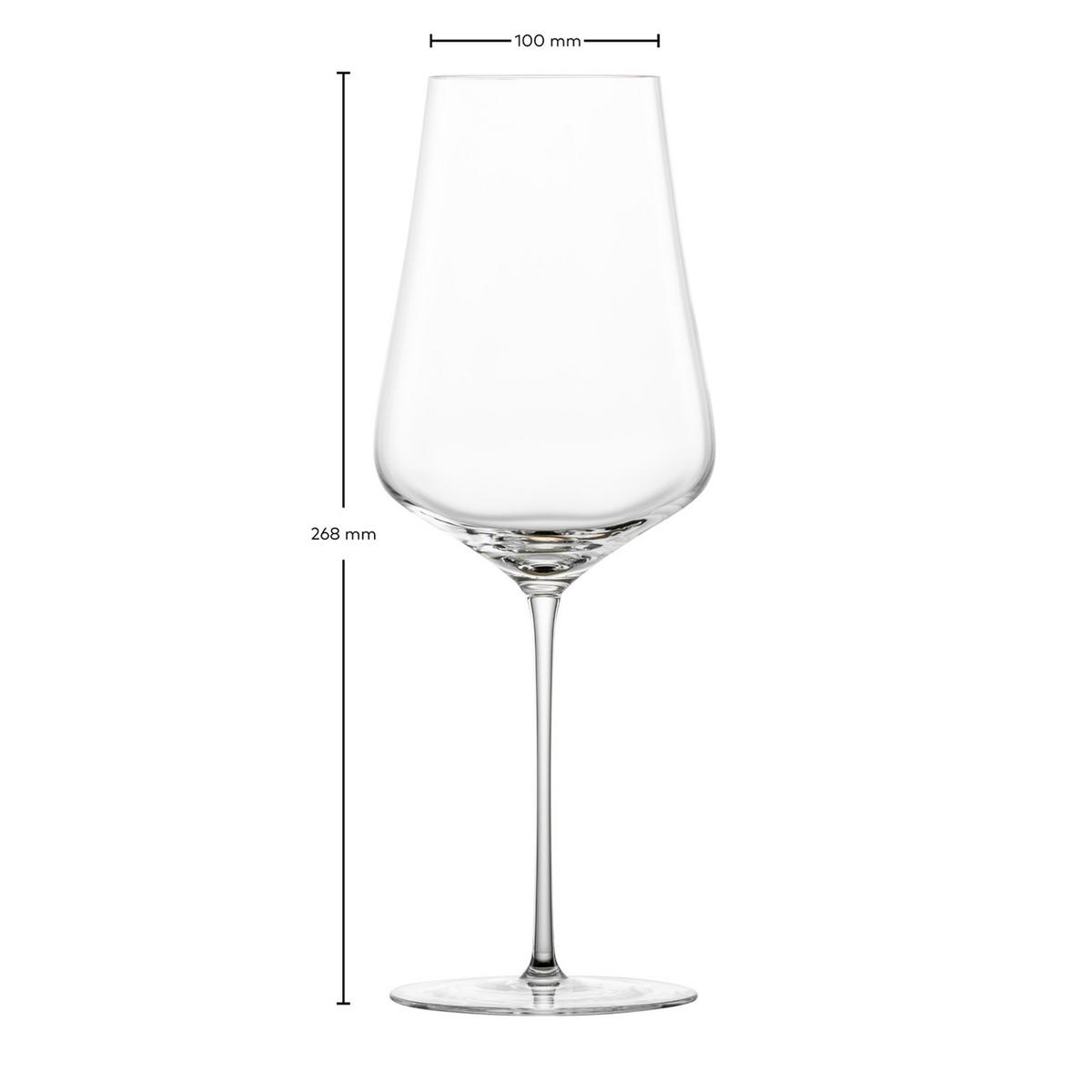 BORDEAUX ROTWEINGLÄSER Duo transparent 729 ml 6er Set - Transparent, Glas (0.729L) - Zwiesel Glas