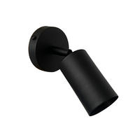 WANDLEUCHTE Innen Vintage 6/19 cm - Schwarz, Metall (6/19cm) - Bamyum
