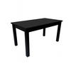 ESSTISCH Schwarz rechteckig ausziehbar 140-180x80 - Schwarz, Holz/Holzwerkstoff (80/140/76cm) - SIMKAM Furniture