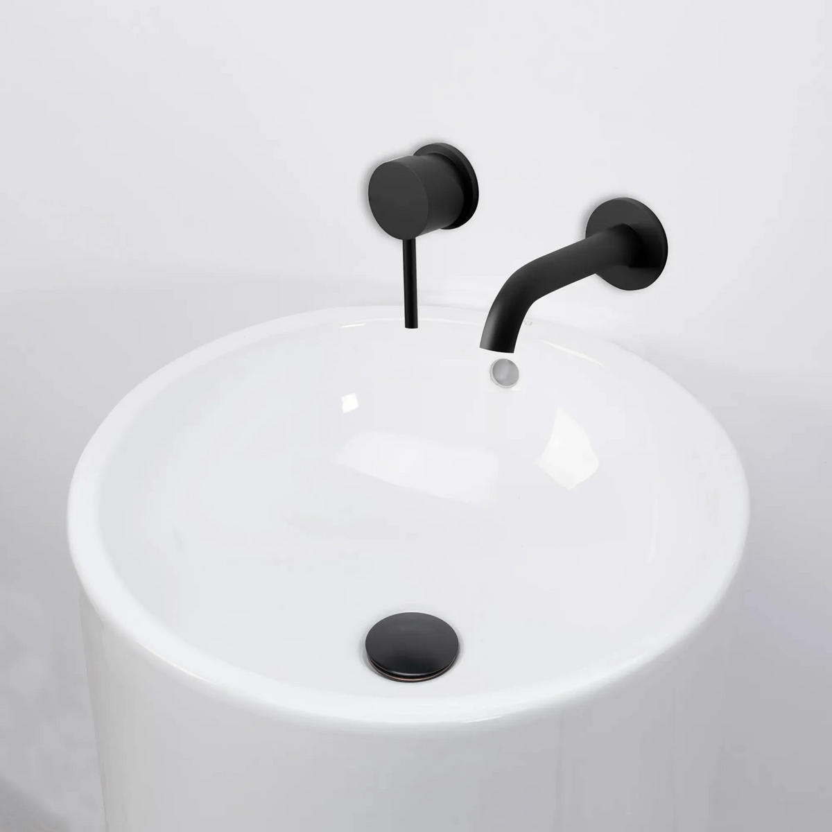 STANDWASCHBECKEN Estera Rea - Weiß, Keramik (46/85/46cm) - REA