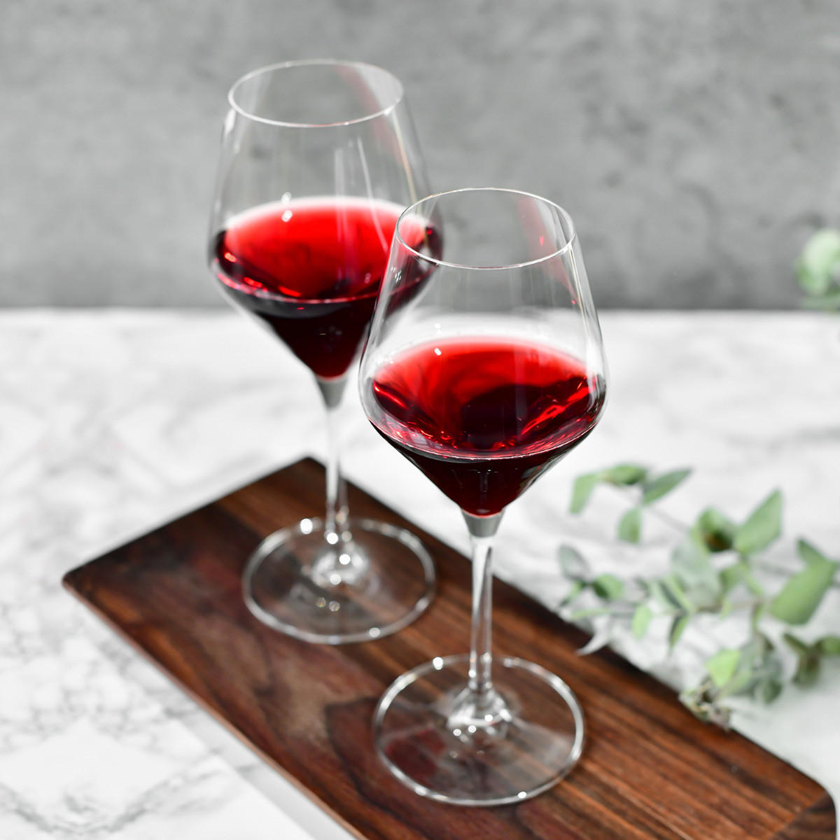 ROTWEINGLÄSER RAY, 4ER-SET, 450 ML - Transparent, Glas (0.45L) - Krosno Glass