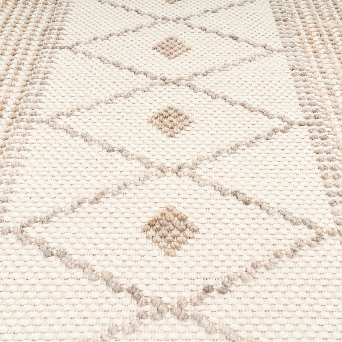 KURZFLORTEPPICH 240/340 cm Buckman 466 - Creme, Textil (240/340cm) - Paco Home