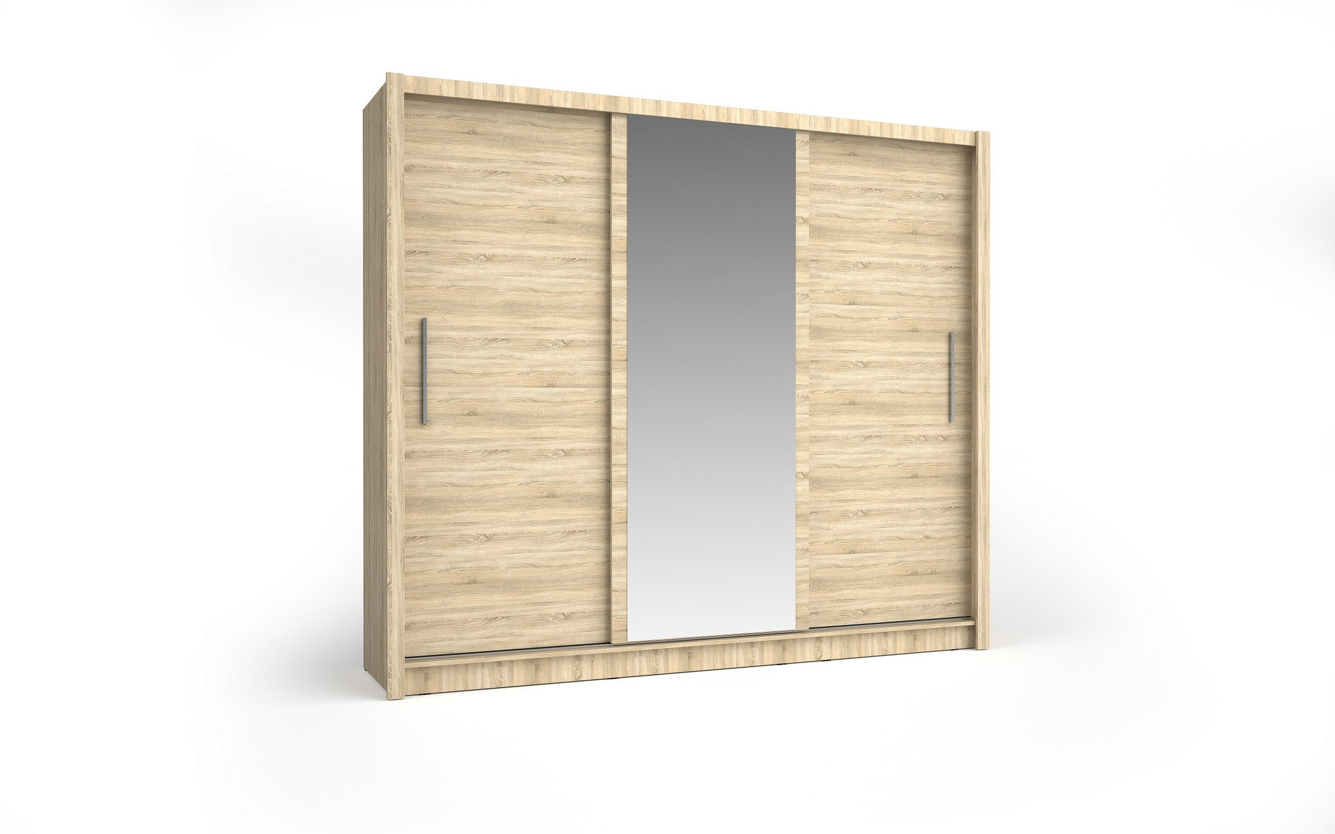 KLEIDERSCHRANK Eiche Sonoma 248/22/62 - Sonoma Eiche, Holzwerkstoff (248/22/62cm) - RAUMHIRSCH FURNITURE
