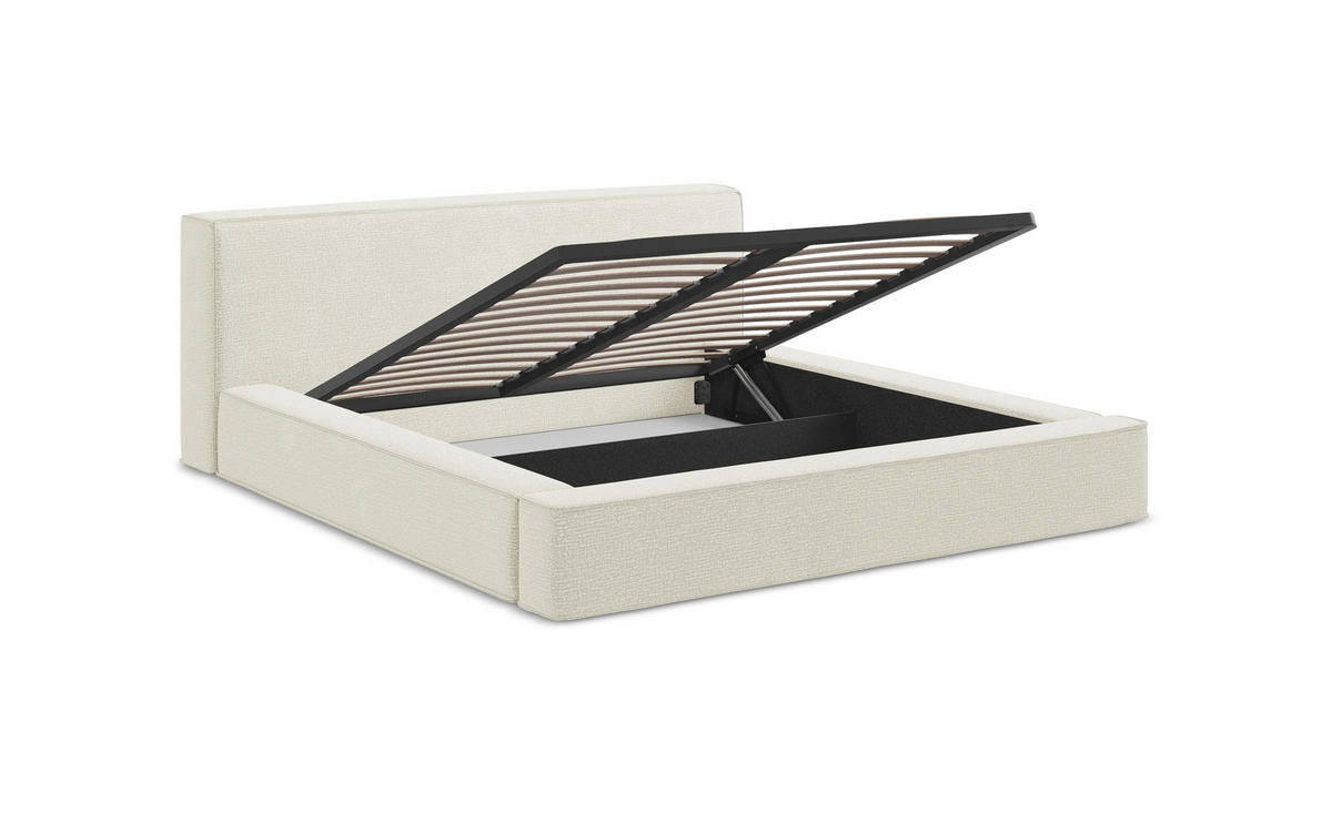 ECKSOFA Links Strukturstoff Stoff Grün - Dunkelgrün/Schwarz, Kunststoff/Textil (167/224cm) - Makamii