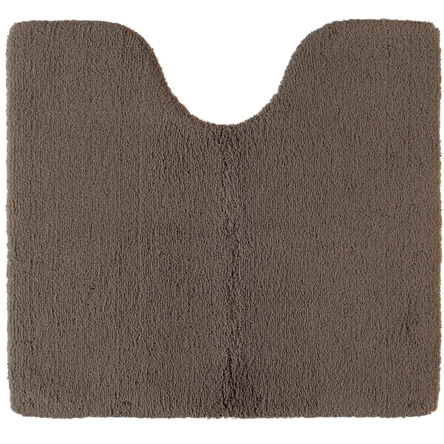 BADTEPPICHE SQUARE TAUPE - 58 - Braun, Textil (55/60cm) - Rhomtuft