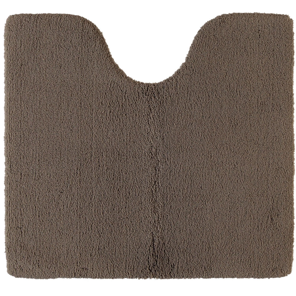 BADTEPPICHE SQUARE TAUPE - 58 - Braun, Textil (55/60cm) - Rhomtuft