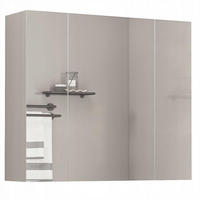 WANDSCHRANK, weiß 60/15/55 cm - Weiß, Holzwerkstoff (60/55/15cm)