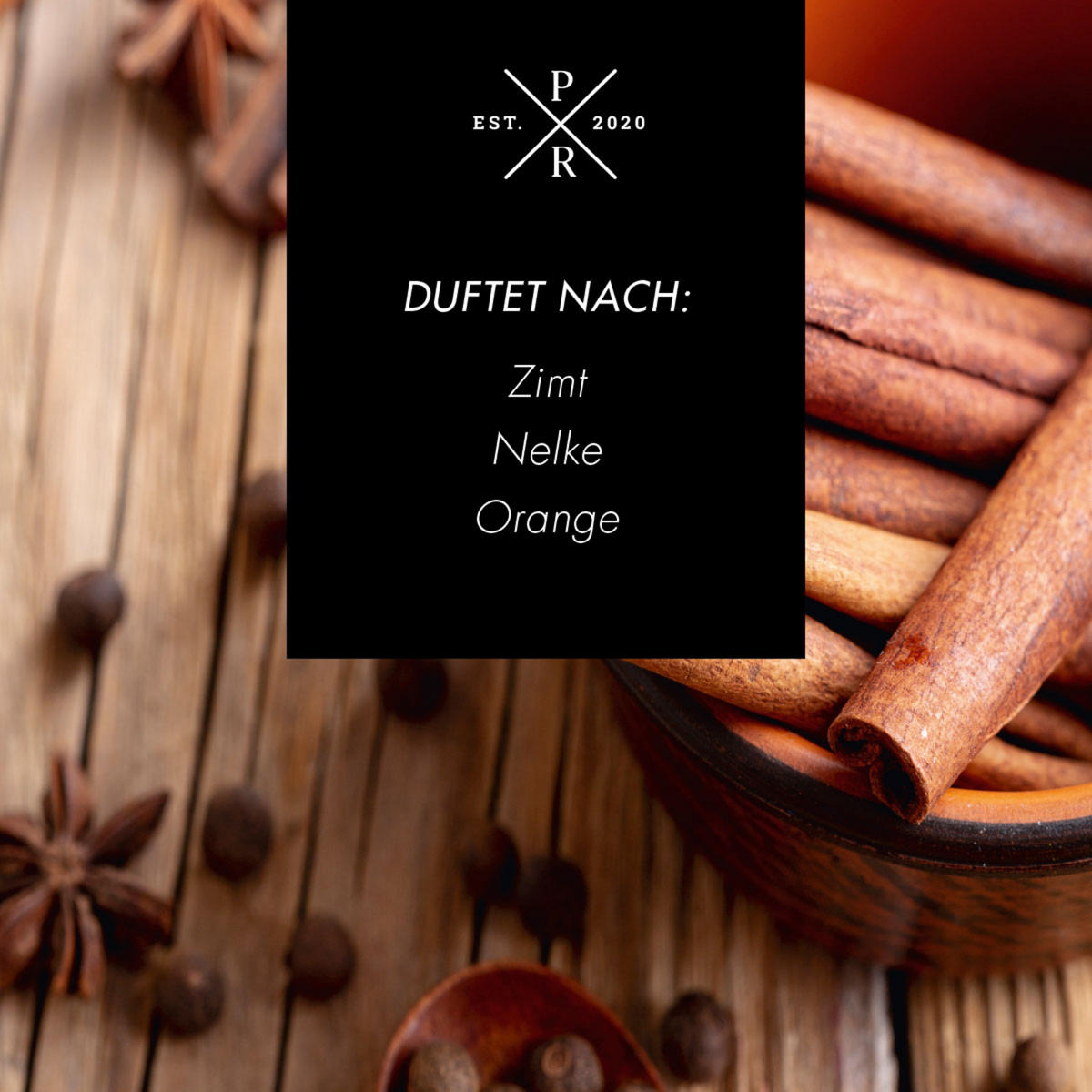 DUFTKERZE Purple River - Rot, Naturmaterialien/Glas (18cm)