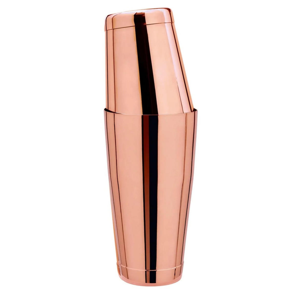 COCKTAILSHAKER Edelstahl, Kupfer-Optik, 28oz/18oz - Kupferfarben, Metall (9.5/25.7/9.5cm) - ich-zapfe